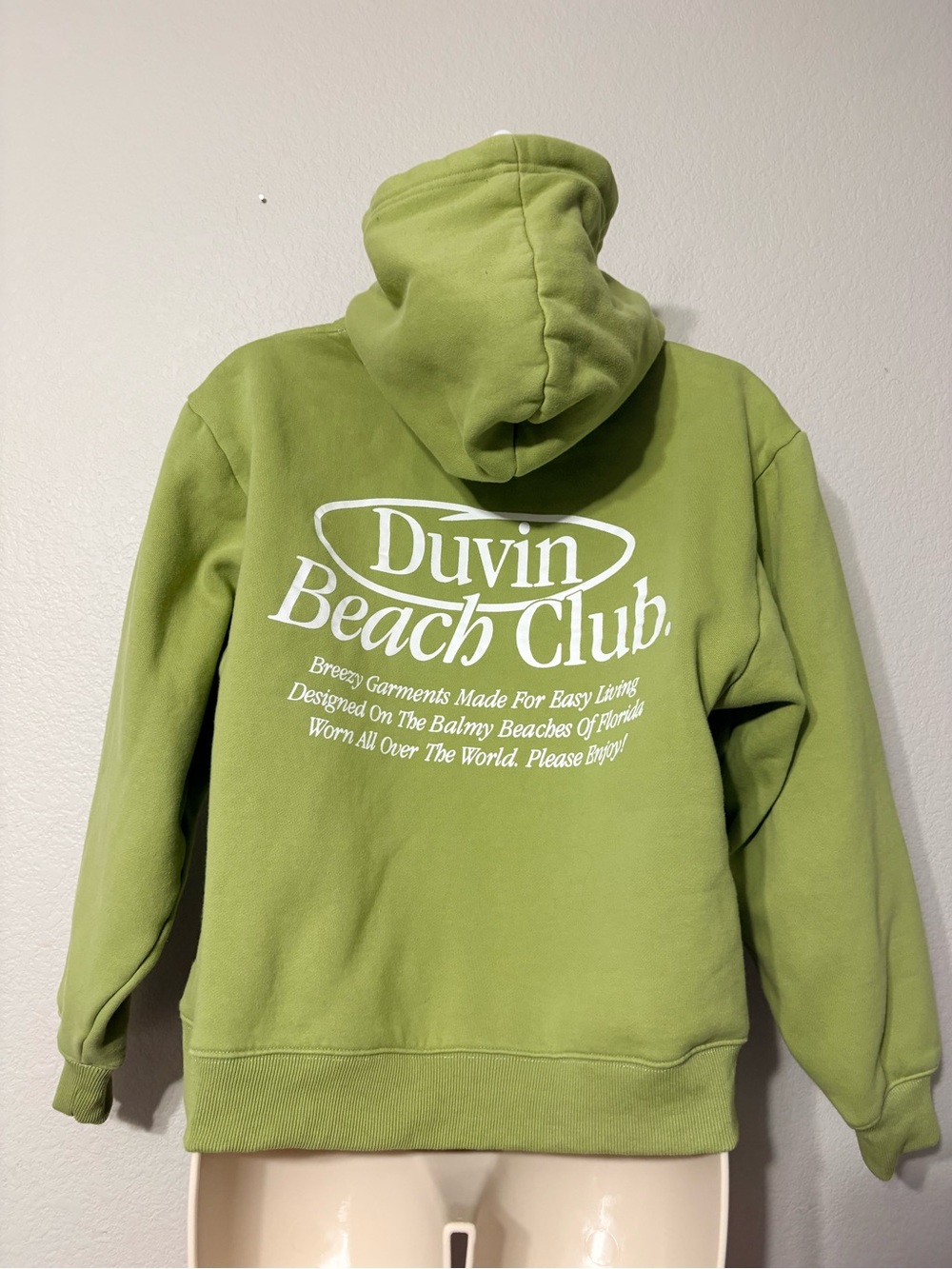Duvin Design Co.
"Members Only" Hoodie Cactus Green "Duvin Beach Club" Relaxed S